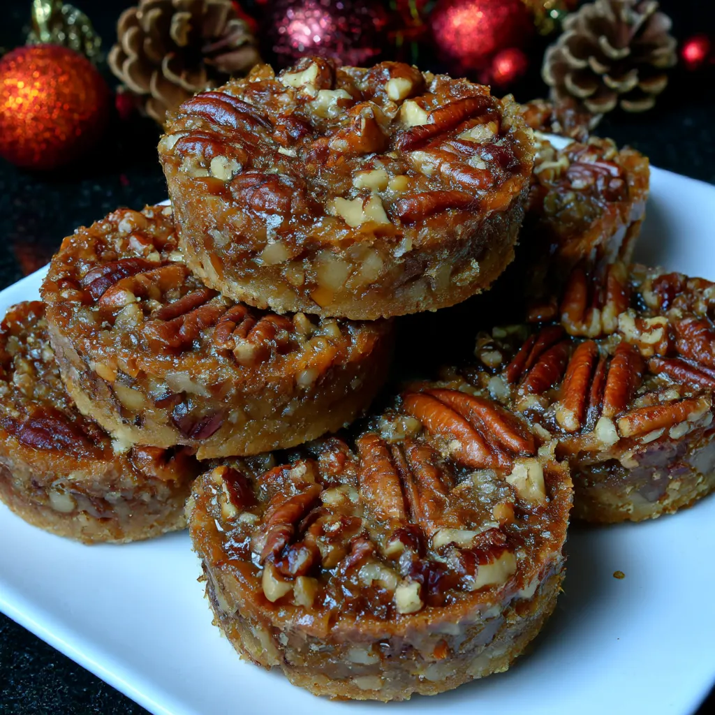 Mini Pecan Pies.