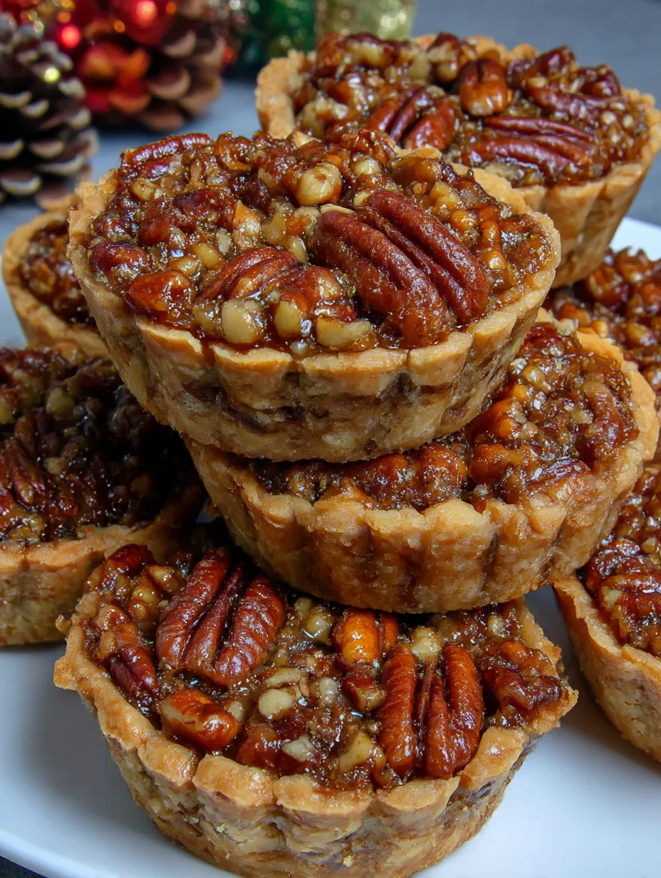 Mini Pecan Pies.